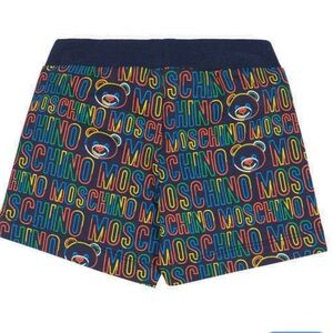 Moschino baby shorts multicolor bear 3-6 months cotton